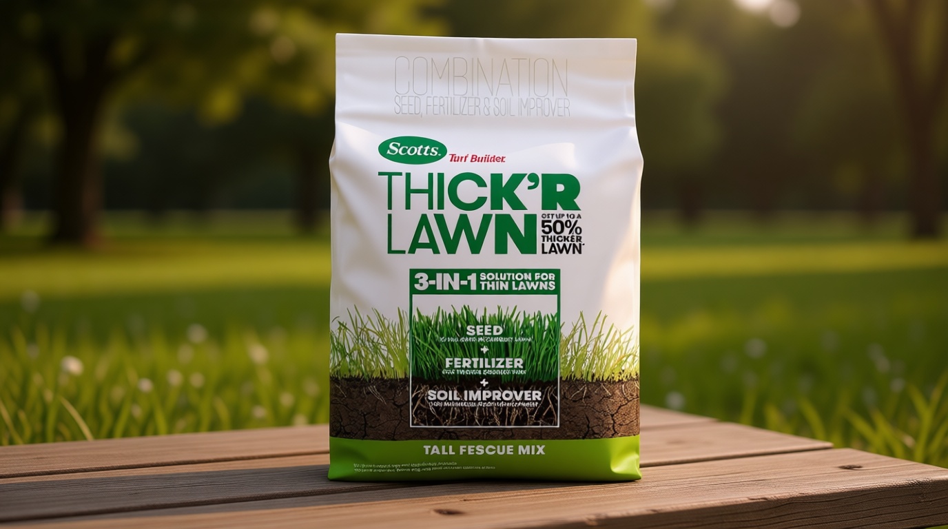 Scotts Turf Builder Thick'r Lawn Tall Fescue Mix, 40 lb.