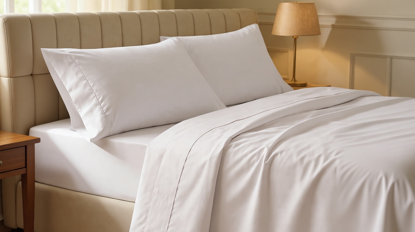 California Design Den Soft 100% Cotton Queen Sheet Set, 400 Thread Count Good Housekeeping Award Winner, Silky Smooth Sateen Weave with Deep Pockets, Breathable and Durable Cotton Bedding Set - White OEKO-TEX STANDARD 100