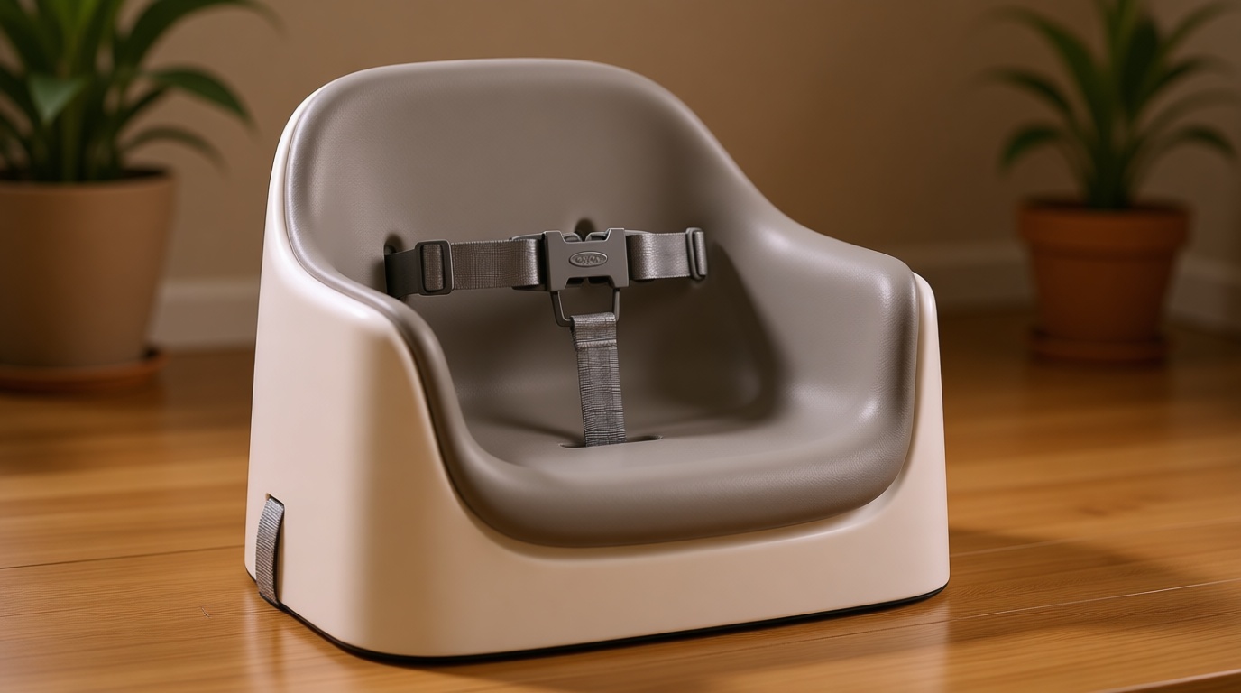 OXO Tot Nest Booster Seat with Removable Cushion - Gray