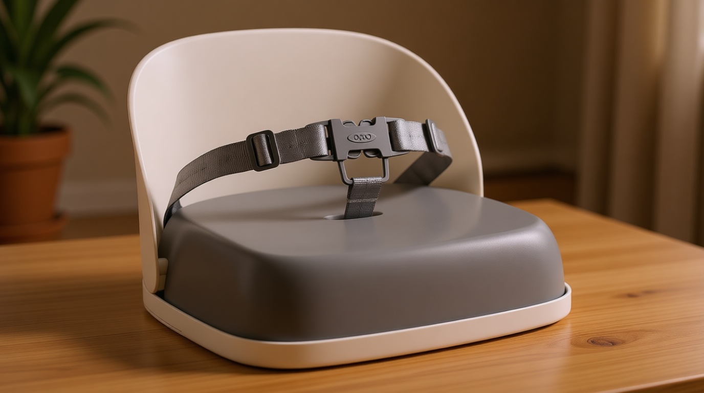 OXO Tot Perch Booster Seat with Straps, Gray