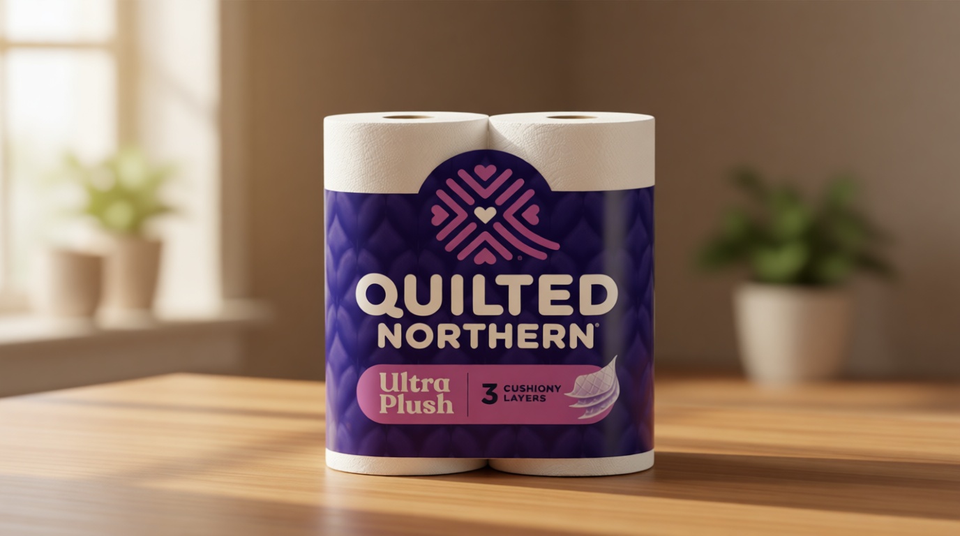 Quilted Northern Ultra Plush Toilet Paper, 24 Mega Rolls = 96 Regular Rolls, 3X Thicker*, 3 Ply Soft Toilet Tissue The Forest Stewardship Council