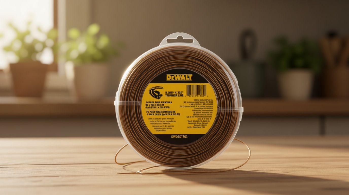 DEWALT Trimmer Line, 225-Foot by 0.080-Inch (DWO1DT802)