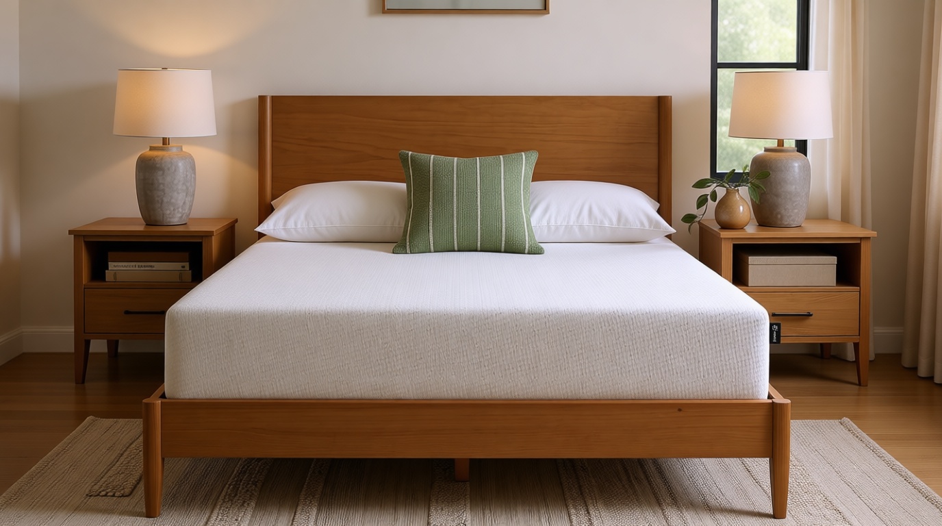 Zinus 10 Inch Twin XL Green Tea Memory Foam Mattress [New Version], Fiberglass Free, Medium Firm Feel, Zoned Pressure Relief, Certified Safe Foams & Fabric, Mattress-in-a-Box OEKO-TEX STANDARD 100