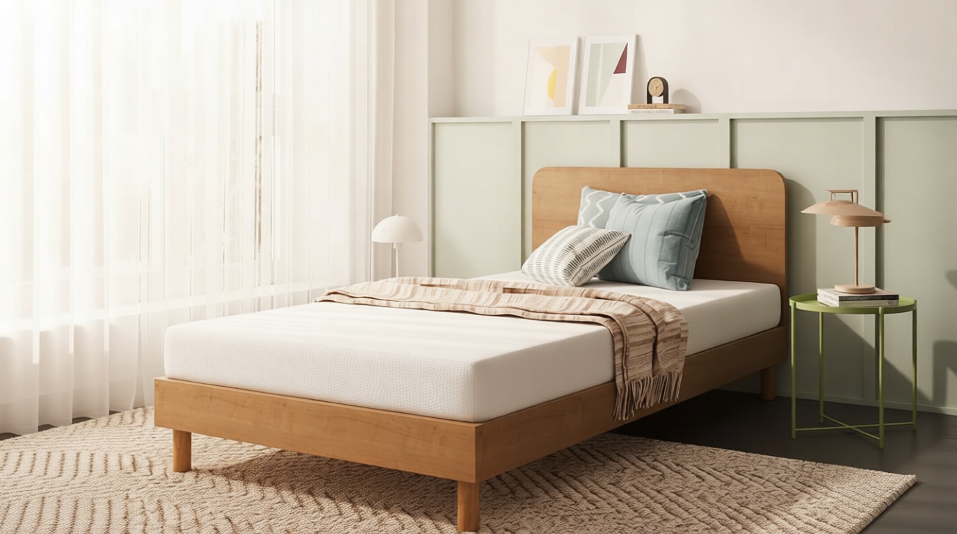 Novilla Twin XL Mattress, 8 Inch Twin XL Mattress in a Box, Gel Memory Foam Mattresses with Comfort Foam for Cooling Night Sleep, Pressure Relief, CertiPUR-US Certified,White OEKO-TEX STANDARD 100