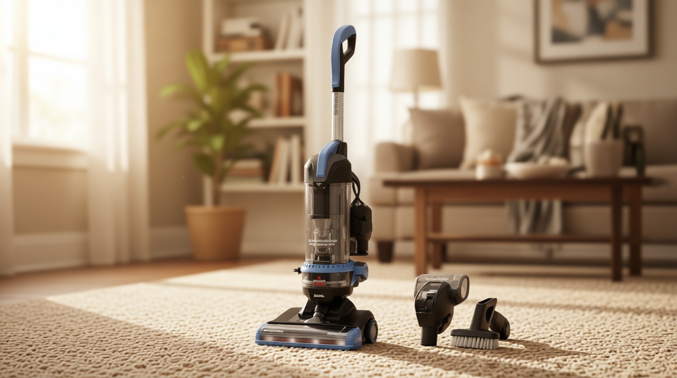 Bissell CleanView Max Tangle-Free Rewind Pet Hair Vacuum with LED Headlights, Tangle-Free Brush Roll, Automatic Cord Rewind, Included pet Tools, 4073L