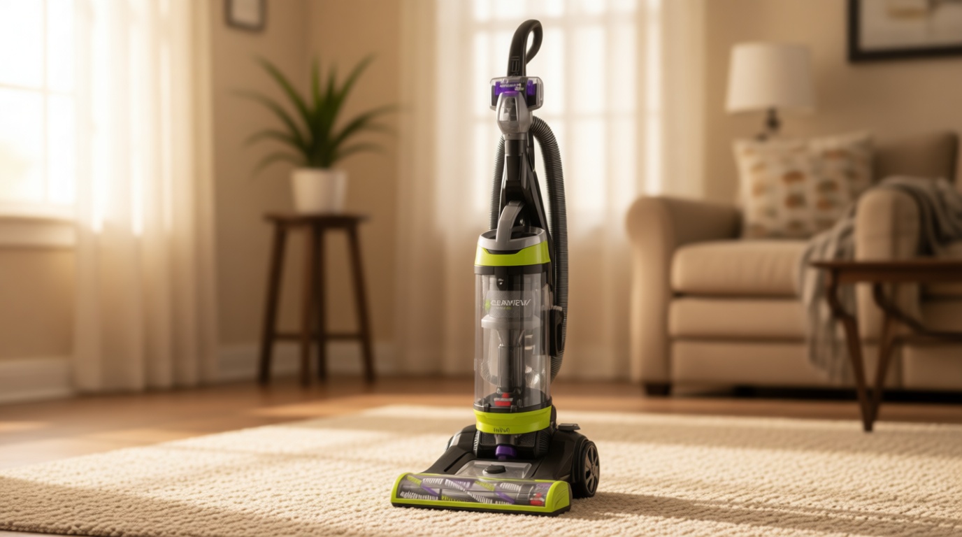 Bissell 2252 CleanView Swivel Upright Bagless Vacuum with Swivel Steering, Powerful Pet Hair Pick Up, Specialized Pet Tools, Large Capacity Dirt Tank, Easy Empty
