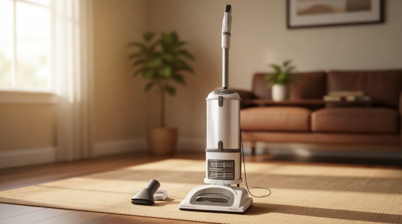 Shark Upright Vacuum Cleaner, Navigator Lift-Away, Swivel Steering, HEPA Filter, Vacuum for Pet Hair, Crevice Tool & Dusting Brush Included, For Carpets & Hard Floors, White/Silver, NV356E