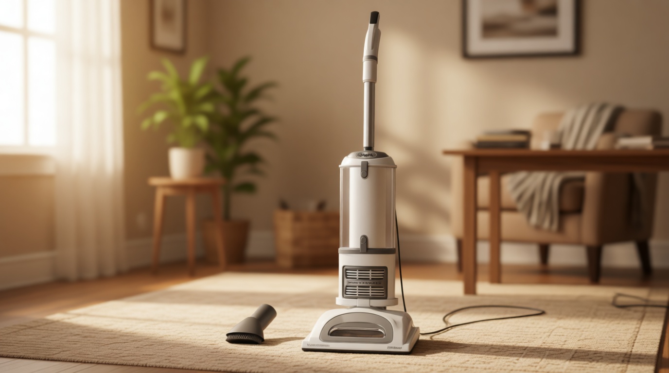 Shark | Upright Vacuum Cleaner | Navigator Lift-Away | Swivel Steering | HEPA Filter | Vacuum for Pet Hair | Crevice Tool & Dusting Brush Included | For Carpets & Hard Floors | White/Silver | NV356E