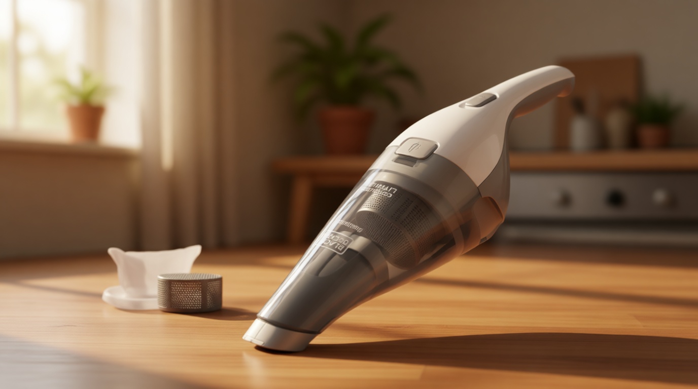 BLACK+DECKER dustbuster Cordless Handheld Vacuum, Portable Car Vacuum Cordless Rechargeable, Wall Mount, Strong Suction QuickClean (HNVC215B10)