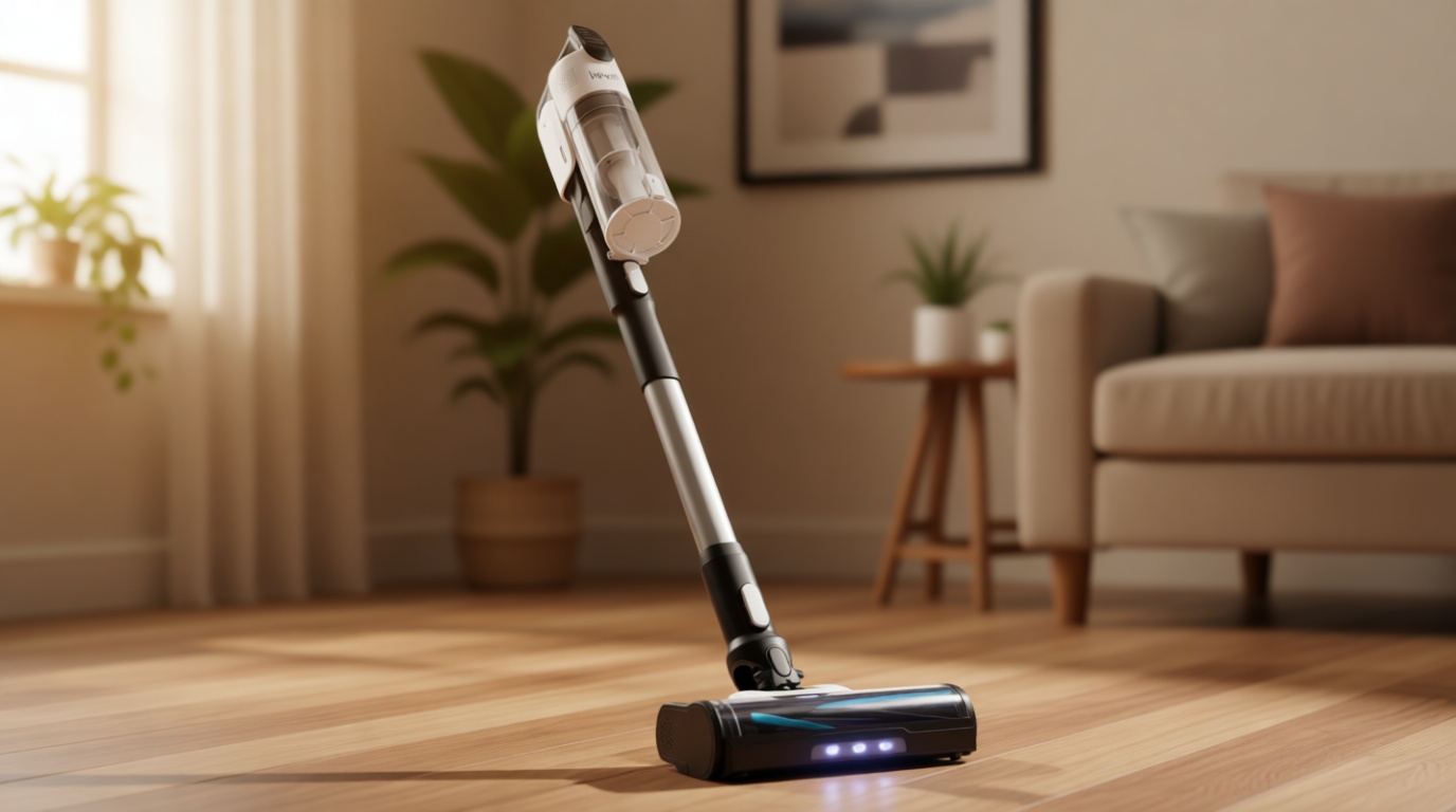 LEVOIT Cordless Vacuum Cleaner, Stick Vac with Tangle-Resistant Design, Up to 50 Minutes, Powerful Suction, Rechargeable, Lightweight, and Versatile for Carpet, Hard Floor, Pet Hair, LVAC-200