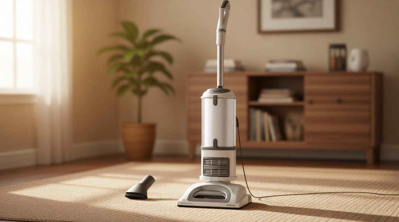 Shark | Upright Vacuum Cleaner | Navigator Lift-Away | Swivel Steering | HEPA Filter | Vacuum for Pet Hair | Crevice Tool & Dusting Brush Included | For Carpets & Hard Floors | White/Silver | NV356E