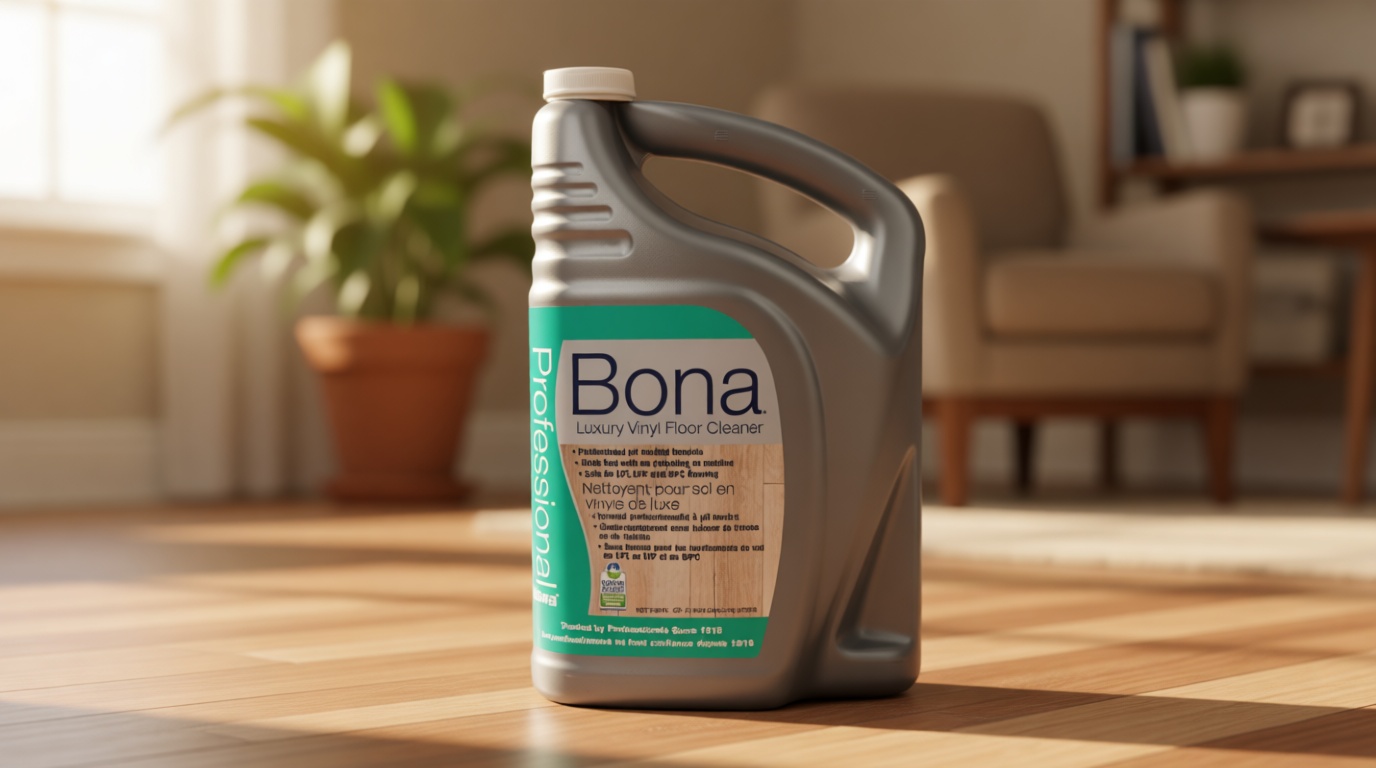 Bona Pro Series Luxury Vinyl Floor Cleaner - Ready to Use Refill - 1 Gallon U.S. EPA Safer Choice