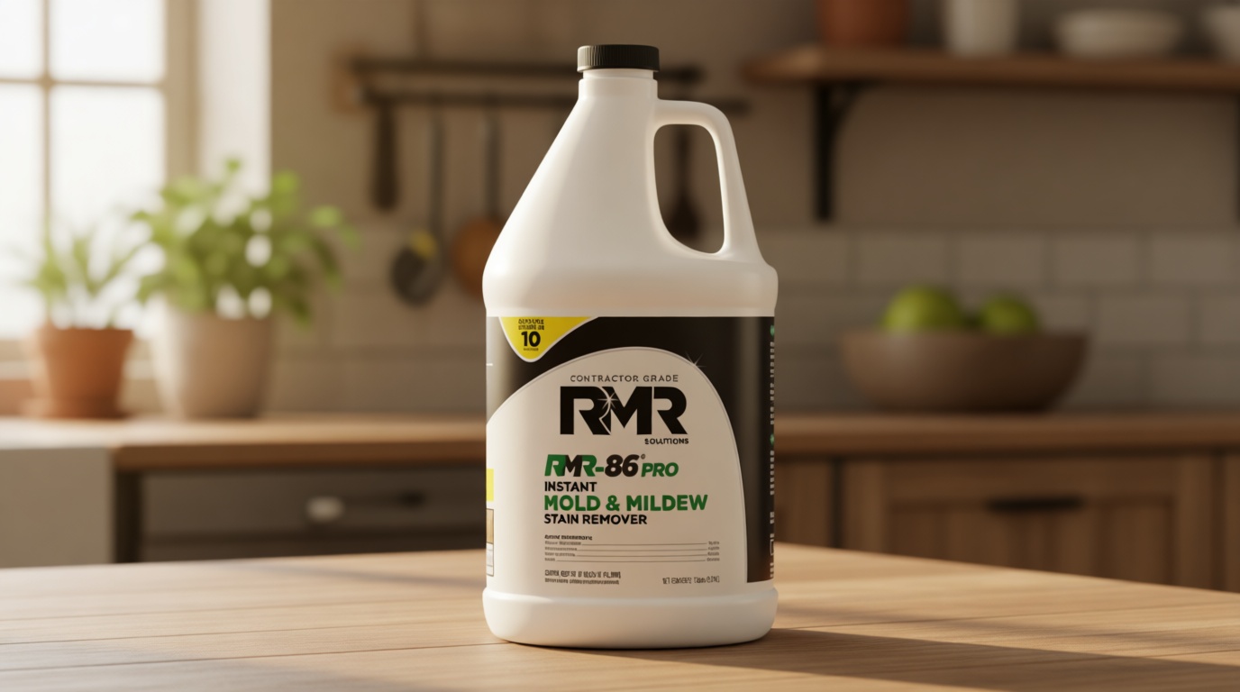 RMR-86 Pro Contractor Grade Mold Stain & Mildew Stain Remover Cleaning Solution, Professional Quality Formula, 1 Gallon