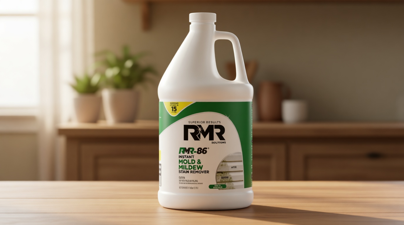 RMR-86 Instant Mold and Mildew Stain Remover Spray - Scrub Free Formula, 1 Gallon