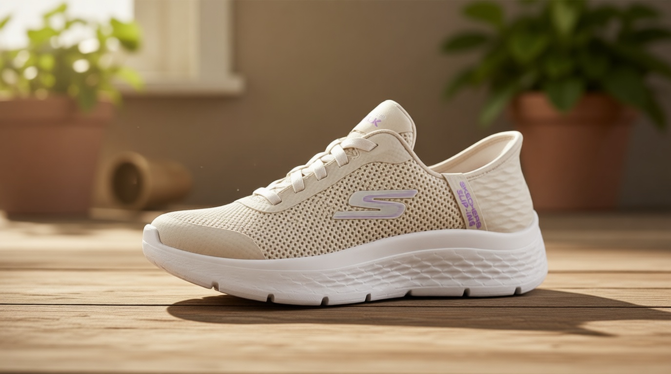 Skechers Women's Go Walk Flex Hands Free Slip-ins-Grand Entry Sneaker