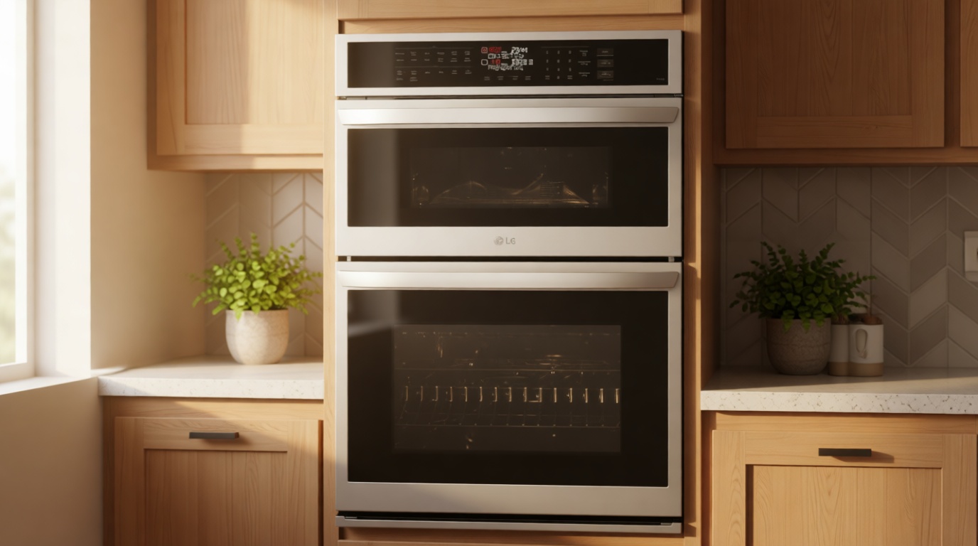 LG WCEP6423F 6.4 cu. ft. Smart Combi Wall Oven with Fan Convection, Air Fry in PrintProof Stainless Steel