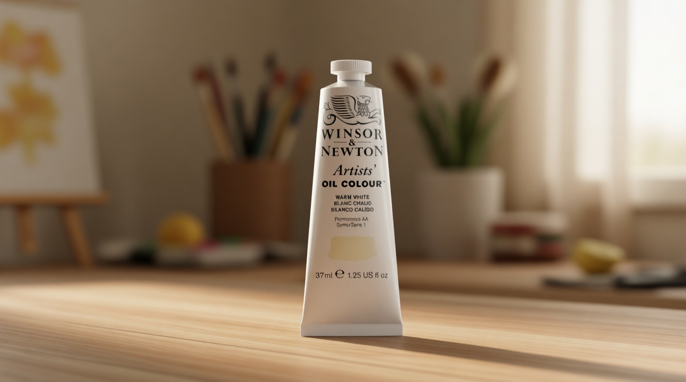 Winsor & Newton Artists' Oil Color, 37ml (1.25 oz) Tube, Warm White