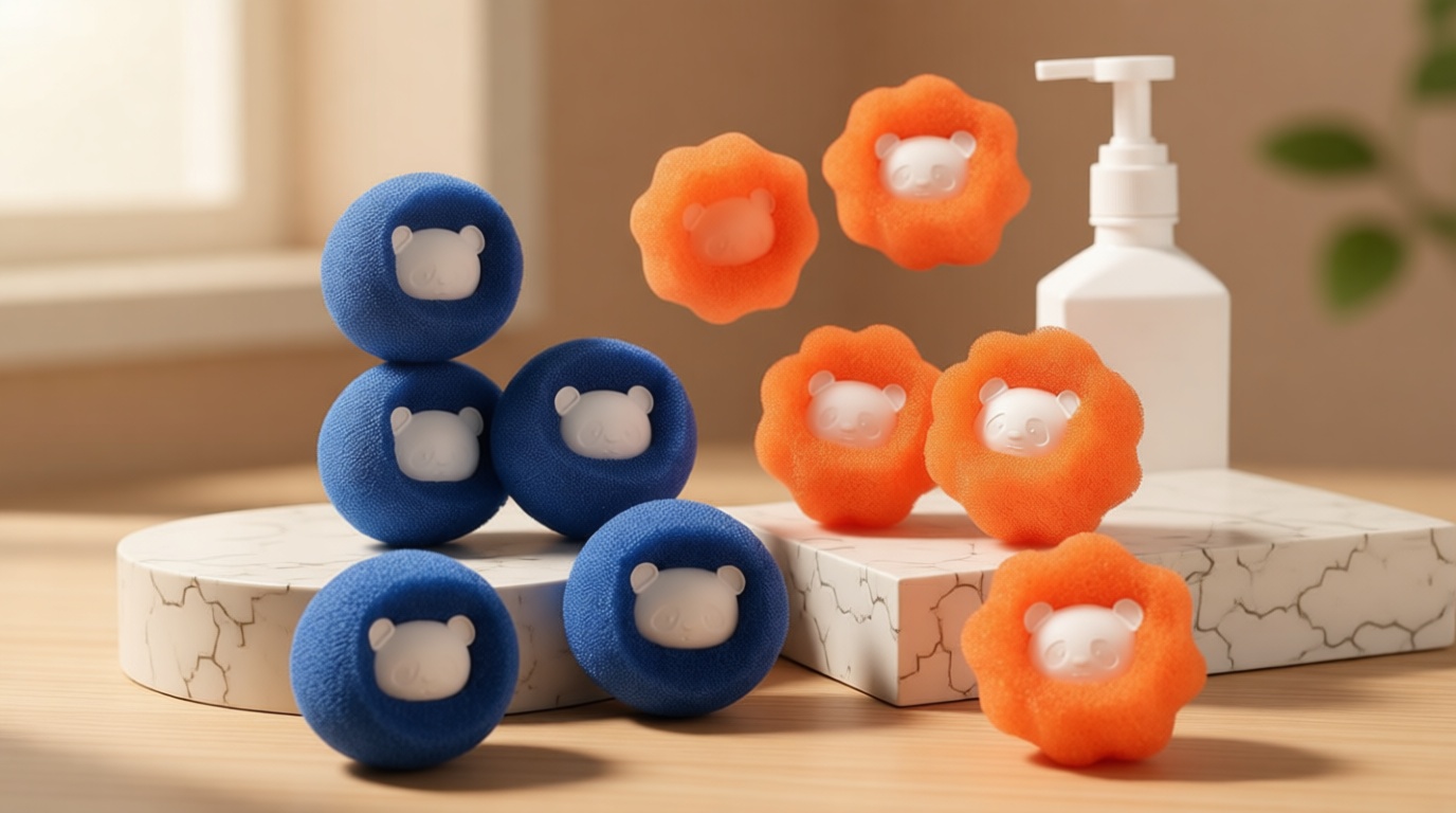 Reusable Pet Hair Remover for Washer, 10 Pack-Effective Pet Hair Dissolver Balls for Laundry & Dryer Lint Catcher. Traps Dander & Fur, Keeps Drains Clean. Eco Friendly Reusable Laundry Accessories.