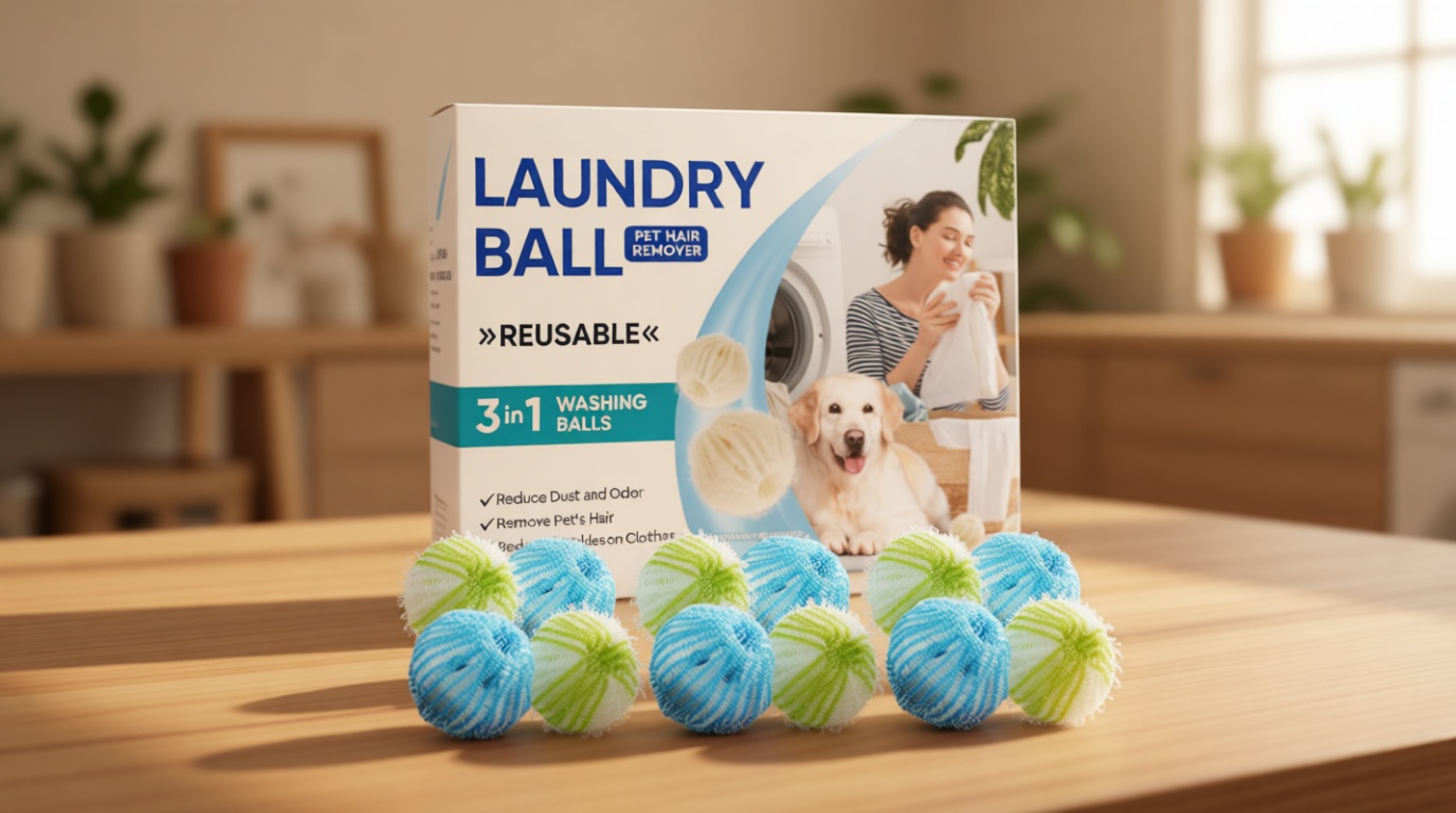 12Pcs Pet Hair Remover for Laundry, Effectively Removes Pet Hair from Bedding and Clothes,Reusable Washing Machine Hair Catcher