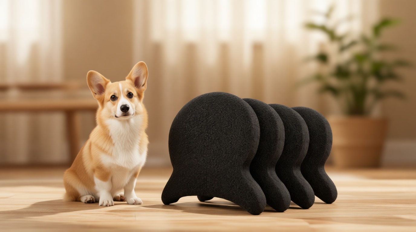 Pet Hair Remover for Laundry, Reusable Dog & Cat Hair Remover Tool, Effectively Removes Pet Hair, Lint and Dander from Bedding and Clothing, Suitable for Washing Machines, Dryers 4PCS