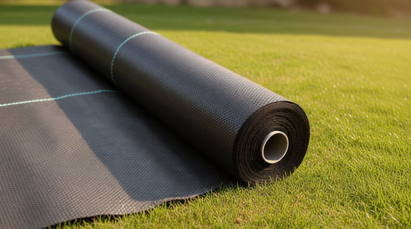 Pattiumo Weed Barrier Fabric 3x300FT Landscape Fabric 3.2oz Weed Barrier Fabric Heavy Duty for Landscaping Fabric Garden Fabric Weed Barrier Weed Blocker Garden Bed Cover, Commercial Driveway