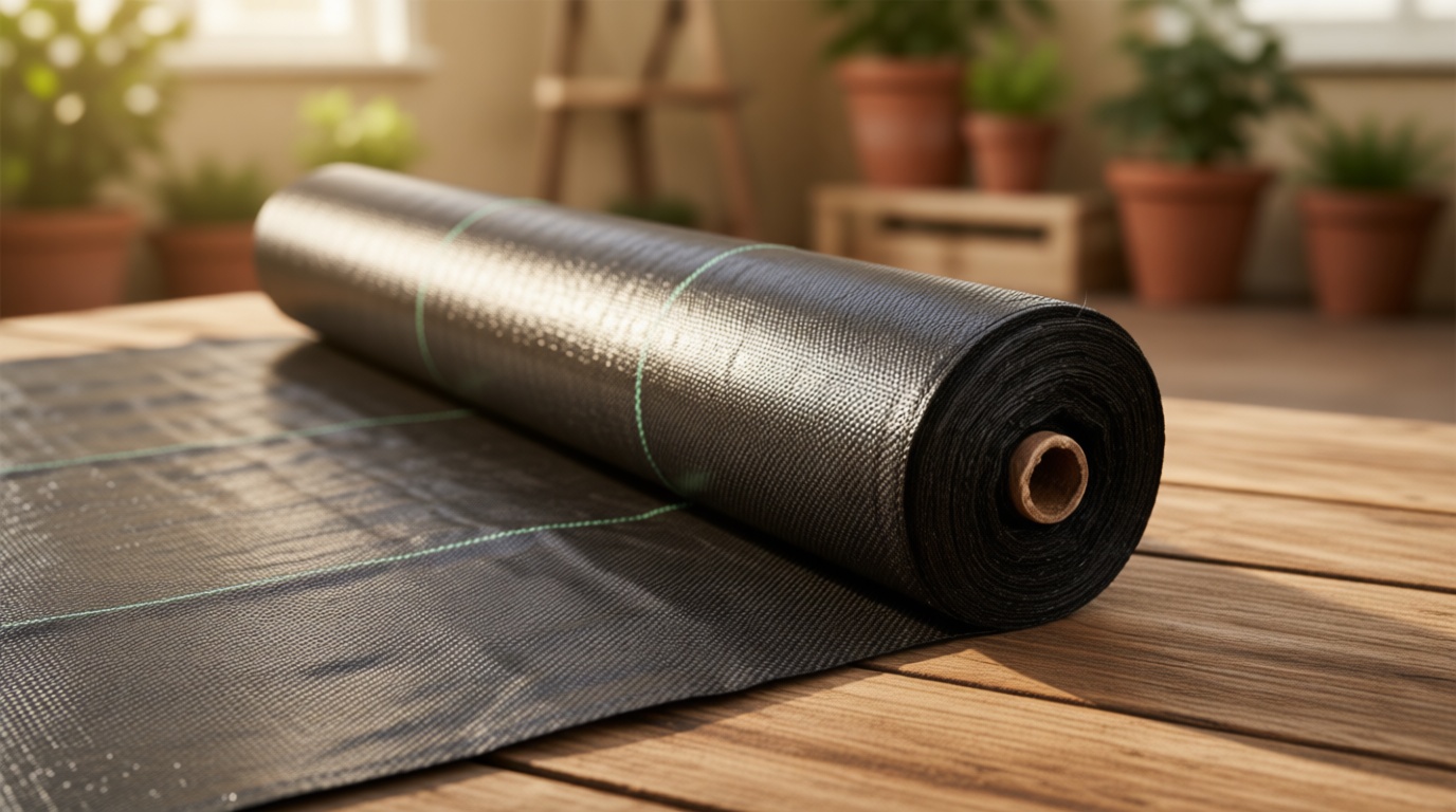 EXTRAEASY Weed Barrier Fabric 3.2oz Heavy Duty - 3ft x 300ft Landscape Fabric | Easy Install & Rugged Plastic Ground Cover Weed Barrier with UV Protection for Gardens, Landscaping Fabric