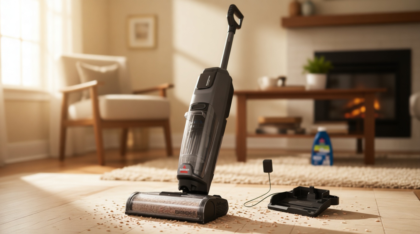 Bissell CrossWave OmniForce Cordless Multi-Surface Hard Floor Cleaner and Mop, Wet Dry Vacuum with Dedicated Dry Vacuum Mode, 3882