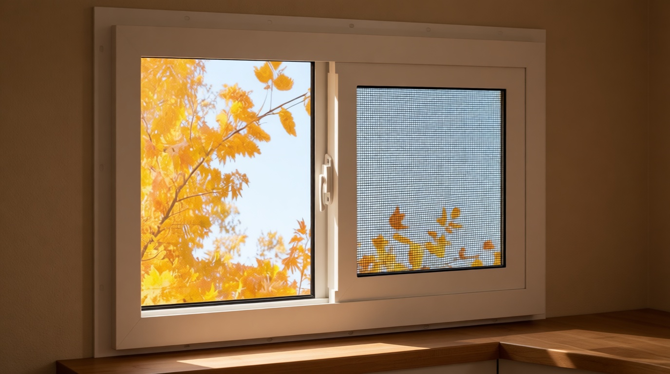 Vinyl Basement Window, 32" x 20" Bathroom Sliding Window with Double Pane Insulated Tempered Glass and Fiberglass Screen for Basement, Bathroom, Shed (White)