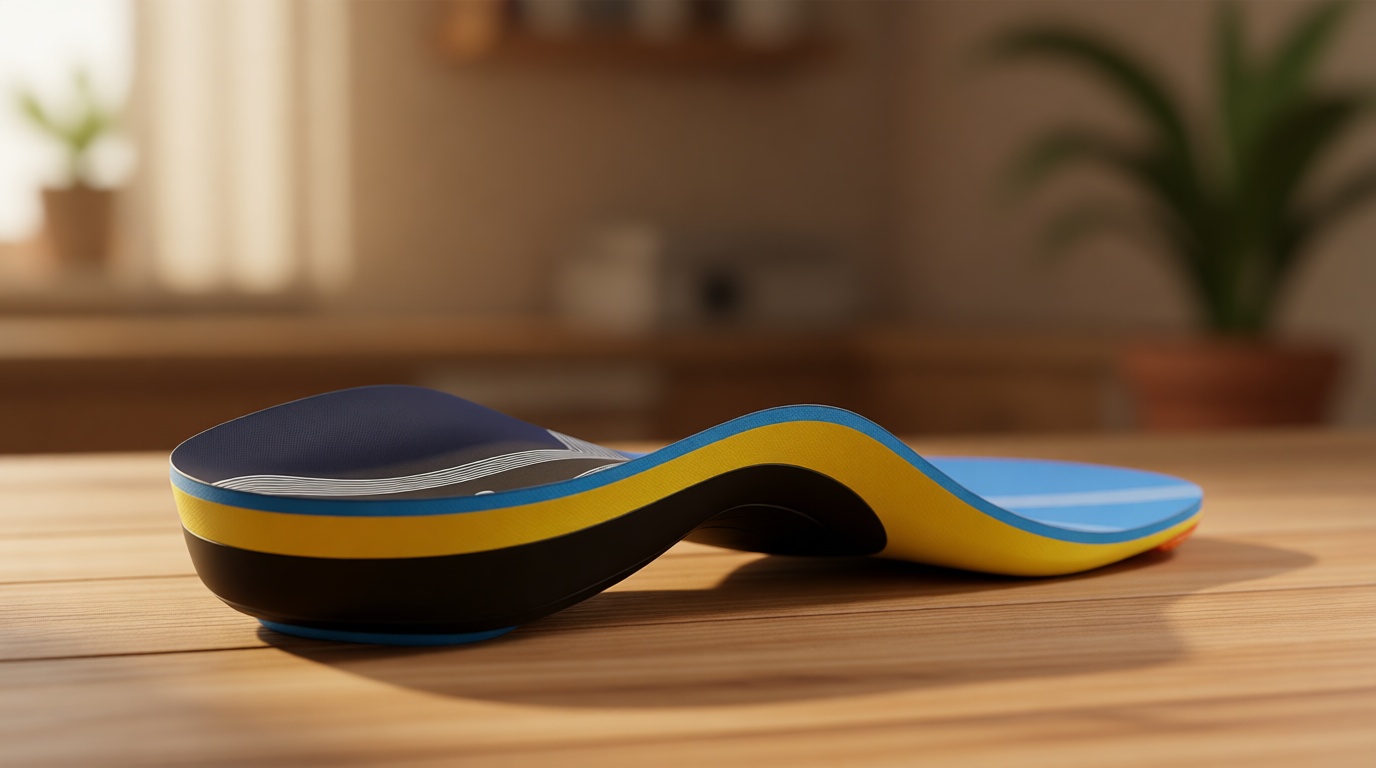 Professional Heavy Duty Support Pain Relief Orthotics - Over 230+ lbs Plantar Fasciitis Medium Arch Support Insoles for Women and Men, Flat Feet Orthotic Insert, Work Boot Shoe Insole Global Recycled Standard