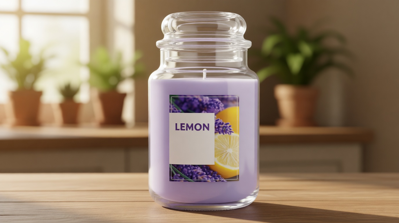 Yankee Candle Lemon Lavender Scented Candle, 22oz Large Jar with up to 150 Hour Burn Time, Giftable, Birthdays