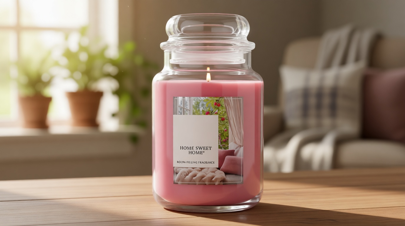 Yankee Candle Home Sweet Home Scented Candle, 22oz Large Jar, Up to 150 Hour Burn Time, Giftable