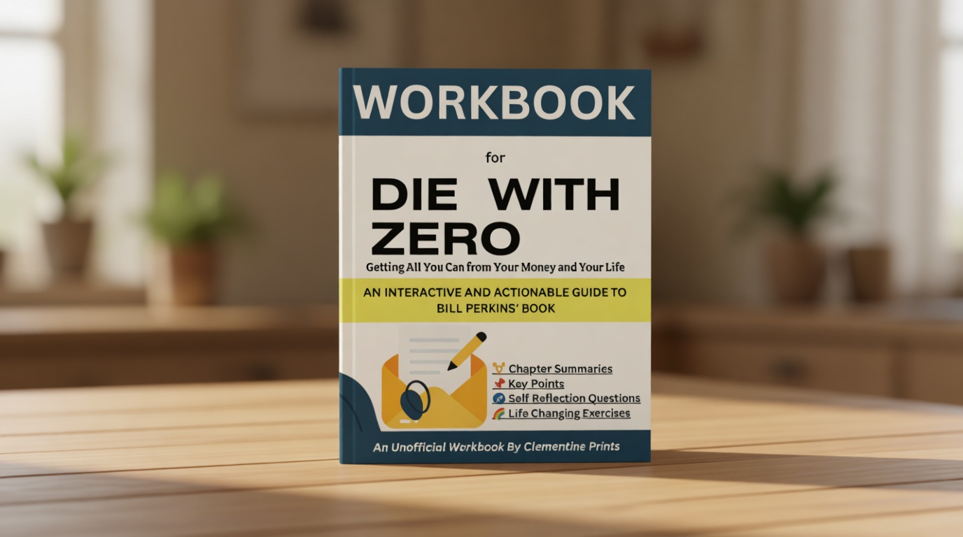 WORKBOOK FOR DIE WITH ZERO: Getting All You Can from Your Money and Your Life; An Interactive And Actionable Guide to Bill Perkins' Book