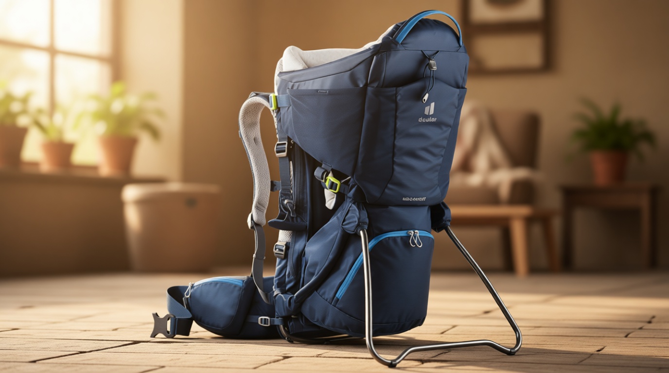Deuter Kid Comfort Child Carrier and Backpack for Travel & Hiking with Toddlers