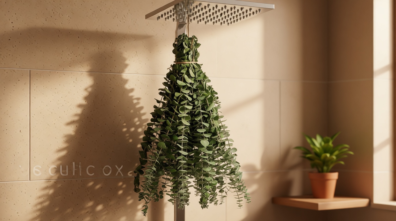 10 Pcs Dried Eucalyptus Stems 17" Real Eucalyptus for Shower Hanging 100% Made from Fresh Leaves, Wedding, Home, Farmhouse, DIY Spring Decor Bathroom Decor Home Decor