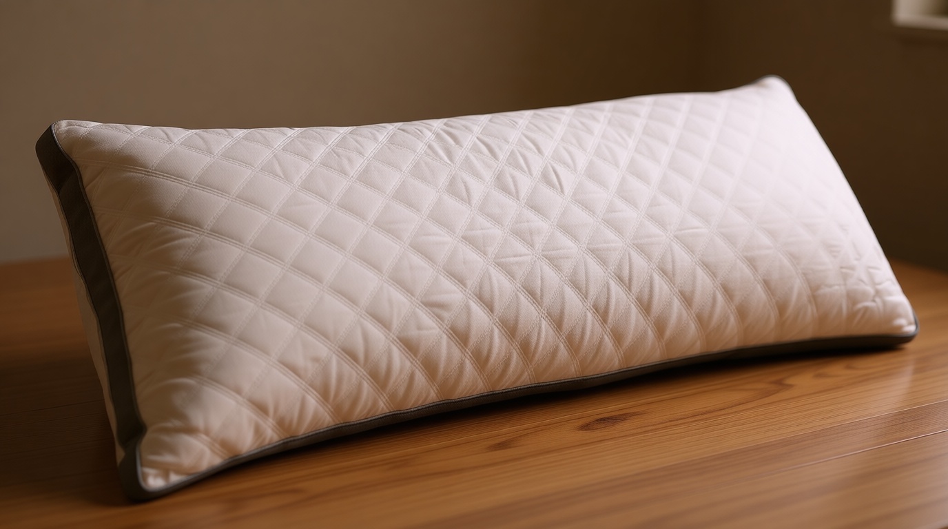 Oubonun Premium Adjustable Loft Quilted Body Pillows - Firm and Fluffy - Quality Plush - Down Alternative - Head Support Pillow - 21"x54"
