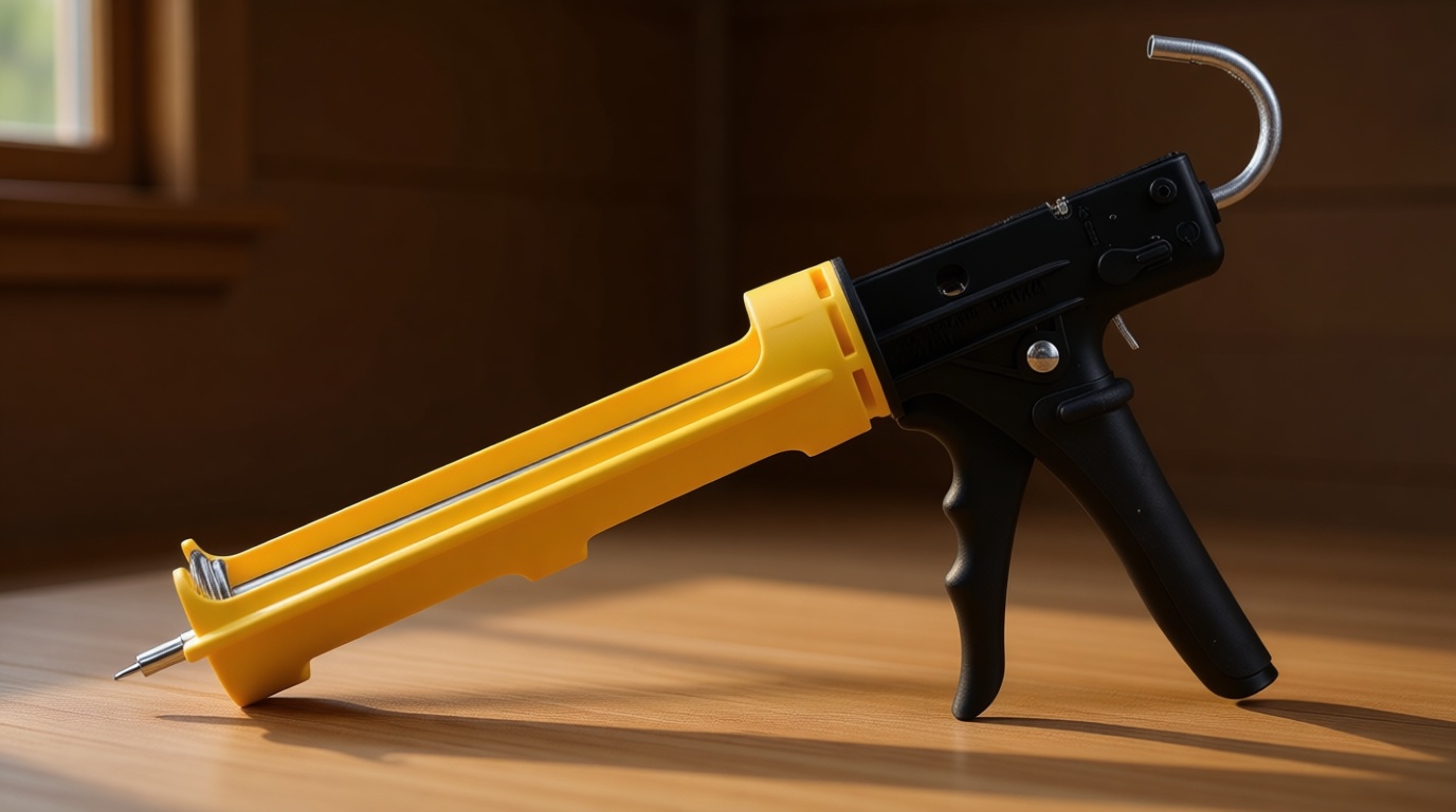 Dripless Brand ETS3000 Composite Caulk Gun for gunning 10oz / 300ml Sealant or Adhesive Cartridges - 18:1 Thrust Ratio - Unibody Revolving Cradle - Optional Drip/Dripless switch - ProBuilder Grade