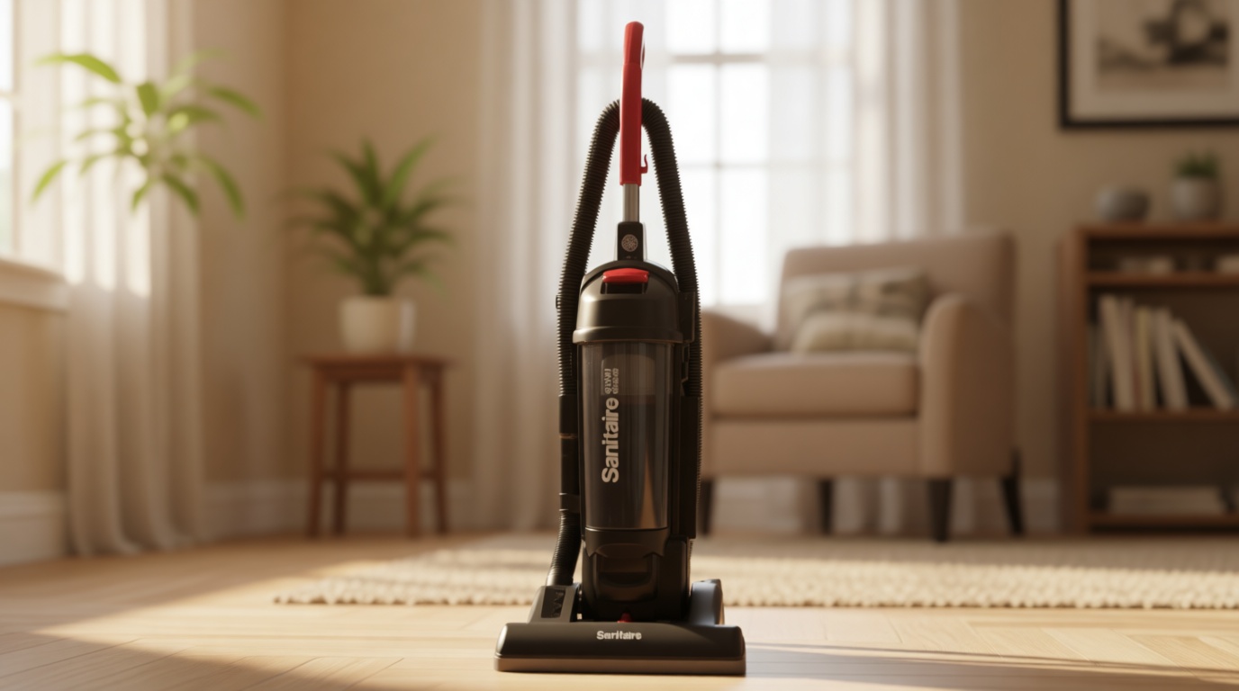 Sanitaire Force Upright Commercial Vacuum SC5845D,Black