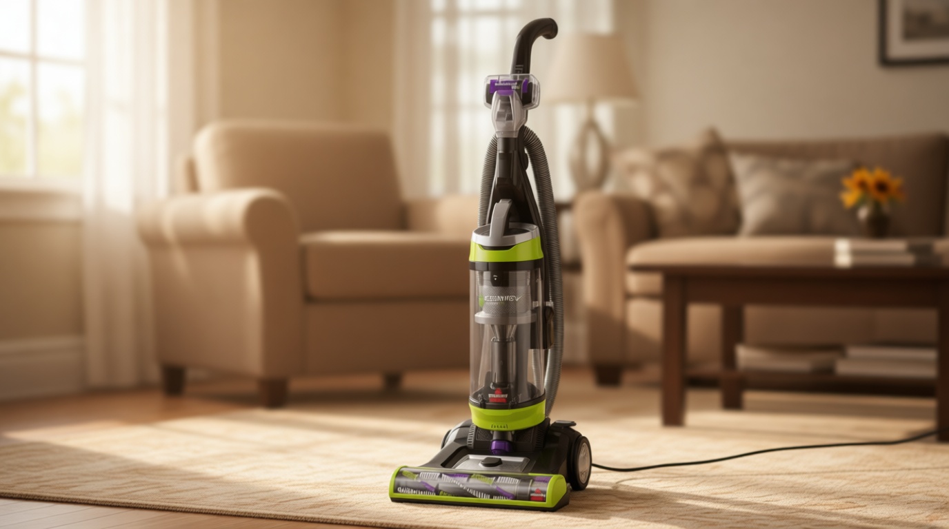 Bissell CleanView Swivel Pet Upright Vacuum, Swivel Steering for Maneuverability, Triple Action Brush Roll for Pet Hair, Large Capacity Dirt Tank & Scatter-Free Tech, 2252