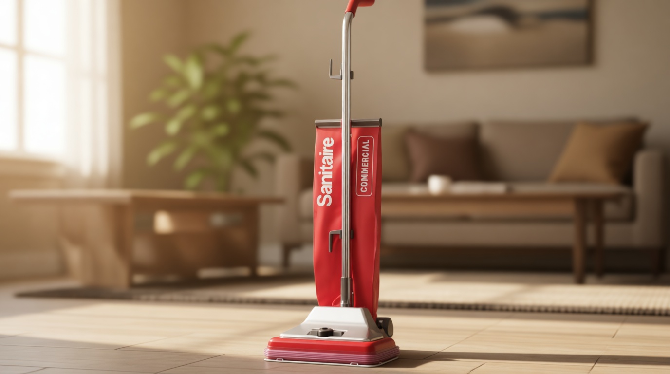 Sanitaire Tradition Upright Bagged Commercial Vacuum, SC886G 8.5" x 17.3" x 21.3