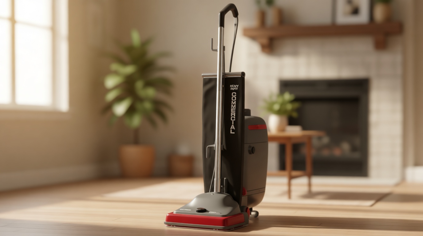 Sanitaire SC679K Tradition Upright Commercial Bagged Vacuum, Red