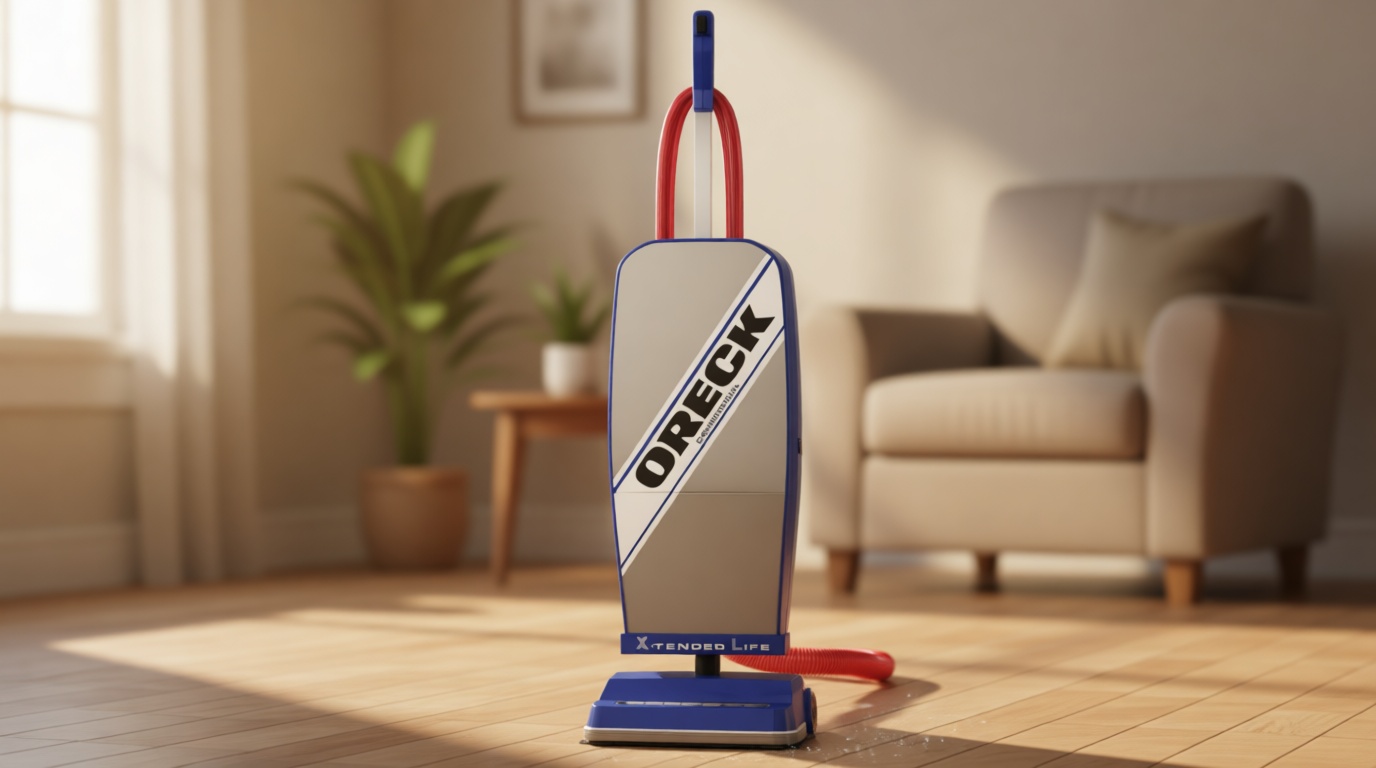 Oreck Commercial XL Vacuum Cleaner, Bagged Upright Vac for Carpets and Hard Floor, Lightweight, Automatic Height Adjust, High-Speed Brush Roll, Powerful Vacuum Cleaners for Commercial Use