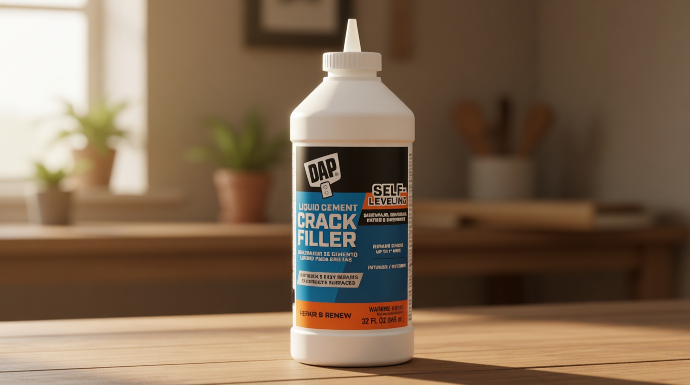 DAP Liquid Cement Crack Filler (Ready to Use), Gray, 32 Oz (7079837584)