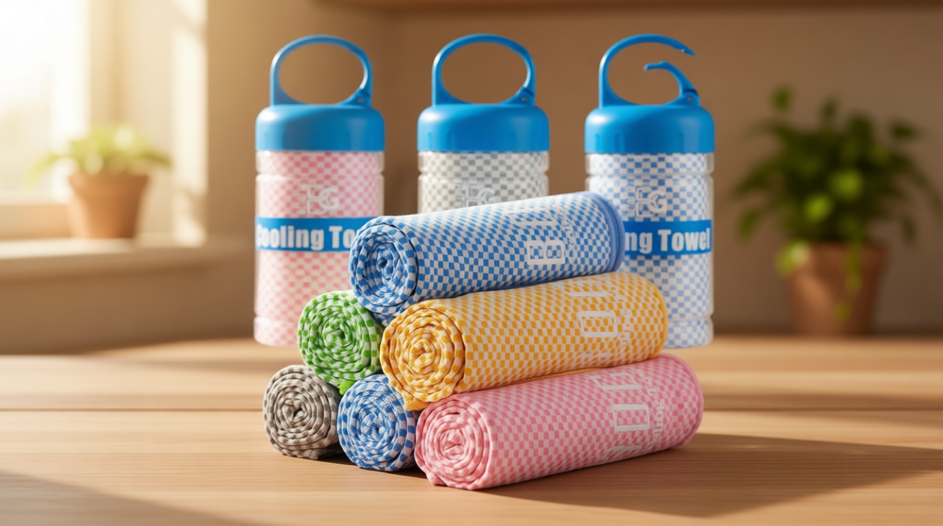 BOGI Cooling Towels for Neck and Face, Soft Breathable Cool Towel for Instant Cooling Stay Cool for Yoga, Sport, Gym, Camping, Running & More Activities