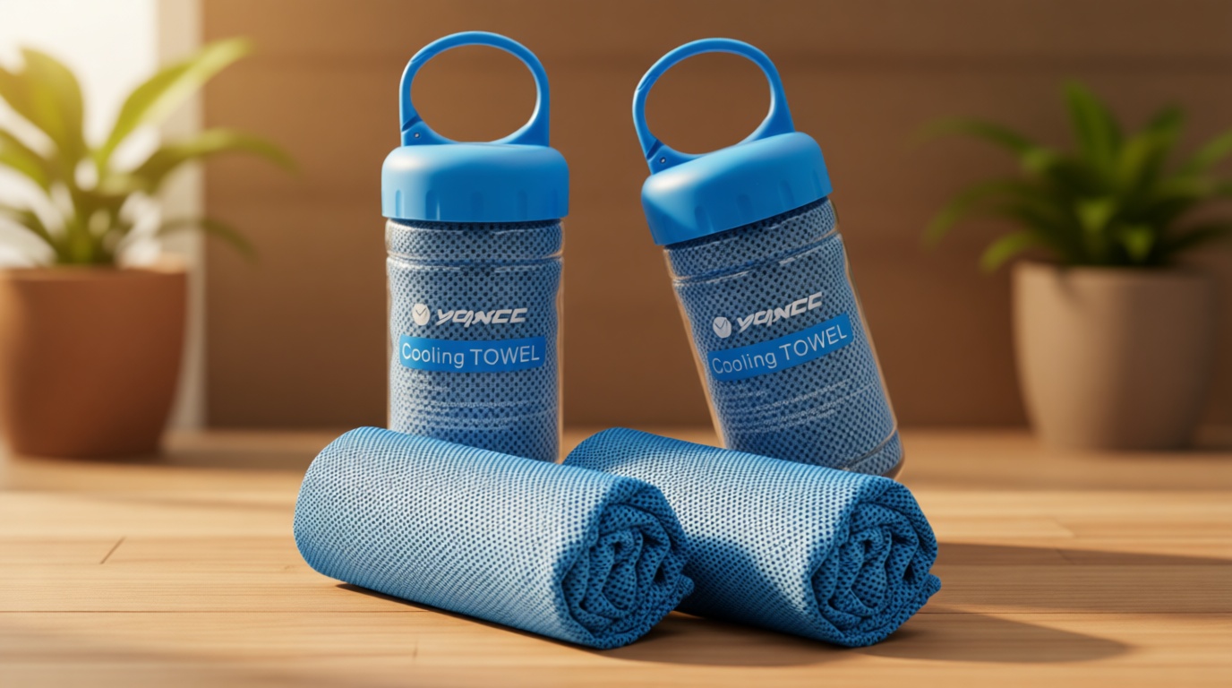YQXCC Cooling Towel | 2 Pack 47"x12" | Ice Cool for Neck | Soft Breathable Microfiber Chilly | for Yoga, Golf, Gym, Camping, Running, Workout & More Activities ClimeCo Certified