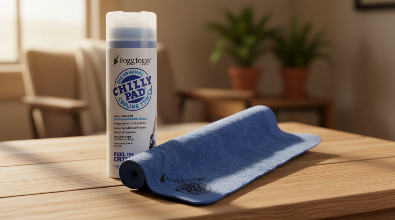 FROGG TOGGS Chilly Pad, Instant Cooling Towel, Long Lasting, Reusable, Sports and Outdoors Neck Towel 33x13