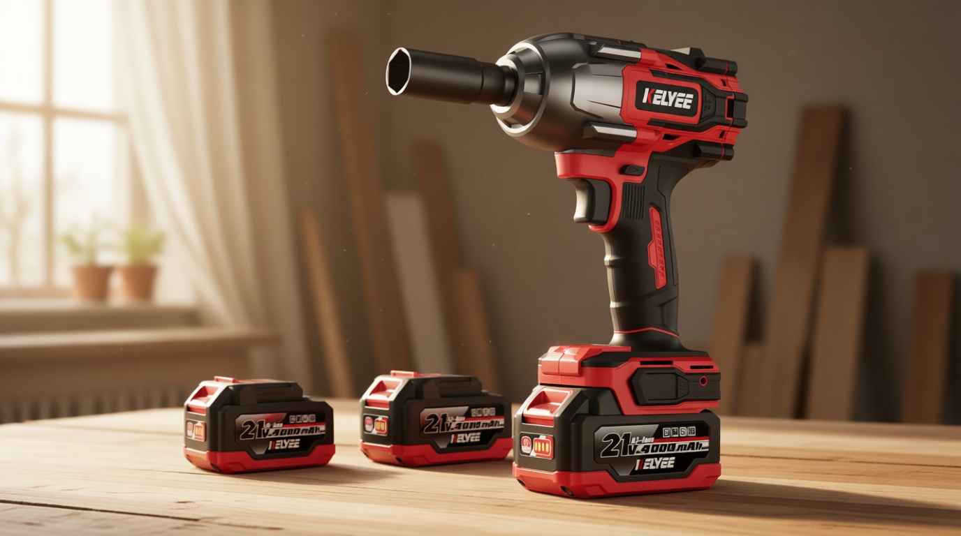 Cordless Impact Wrench 1107Ft-lbs(1500N.m), Brushless High Torque 1/2 Impact Gun with 21V 2x4.0Ah Battery, 3-Mode Speed, Electric Impact Driver with 4 Socket for Home Car Pickup Truck RV Mower