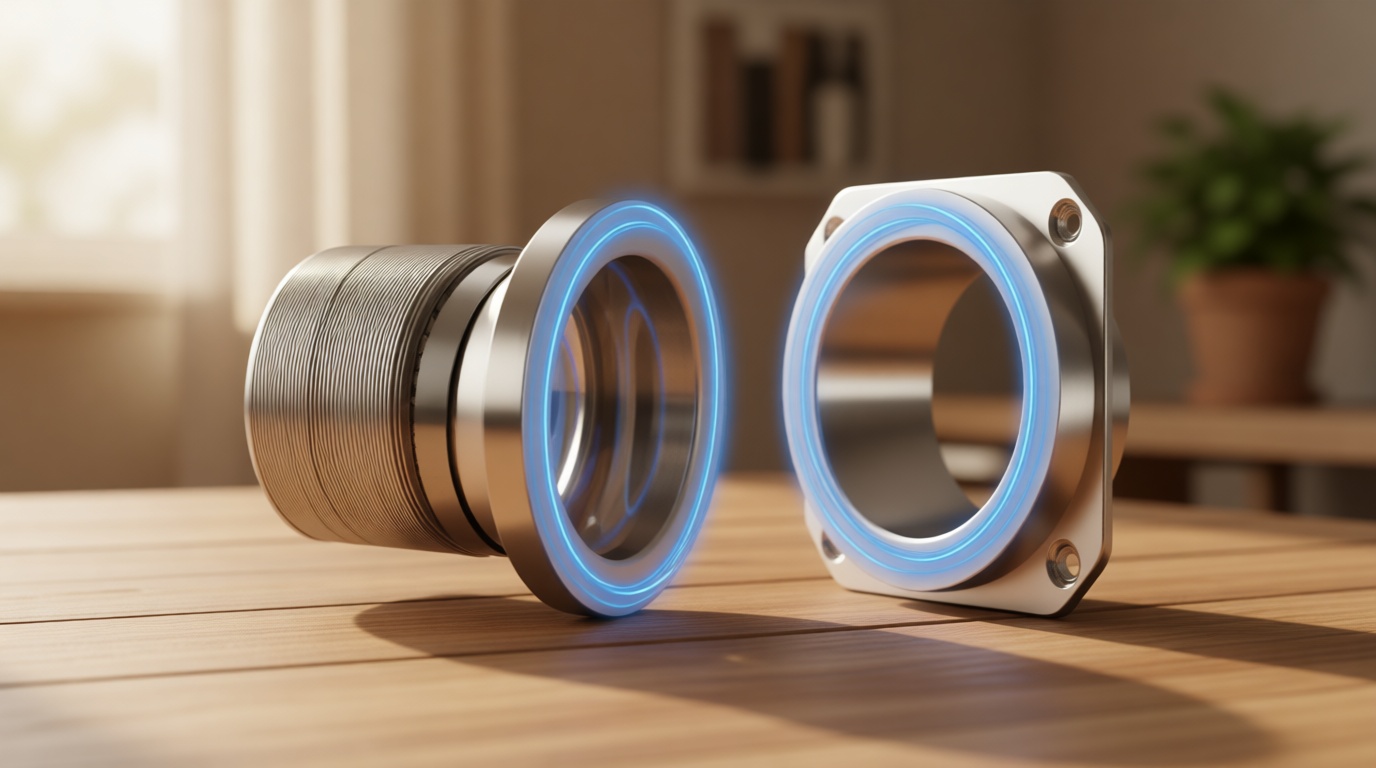 DVC-180 Magnetic Dryer Vent Coupling Connector Kit Easy to Clean Dryer Vent Hose Quick Connector Including a 3.3ft 4" Duct & 2 Clamps
