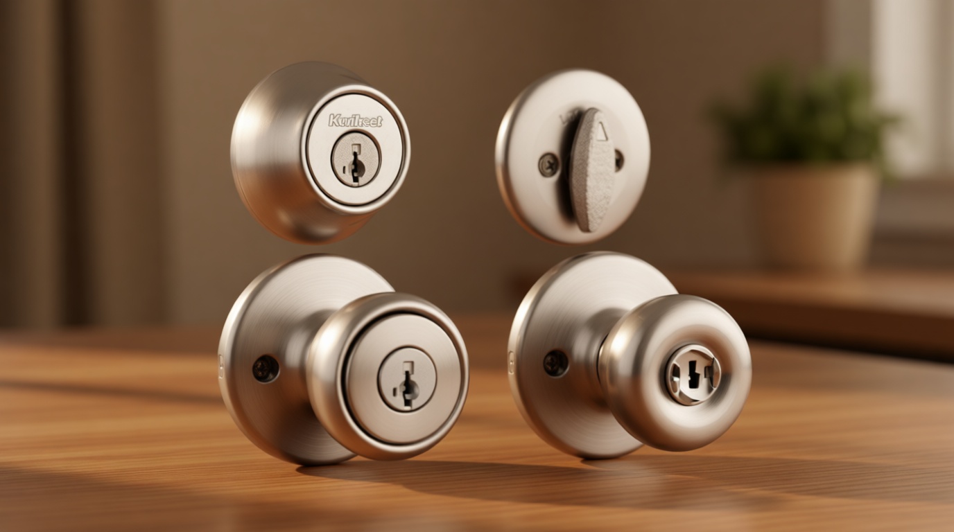 Kwikset 96900-381 690T 15 SMT BBPKG Satin Nickel Tylo Entry Combo Set