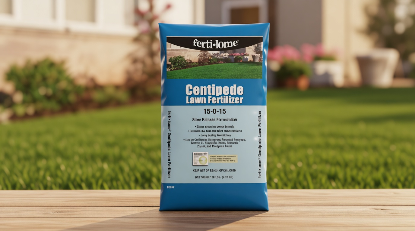 Fertilome (13767) Centipede Lawn Fertilizer 15-0-15 (16 lbs.)