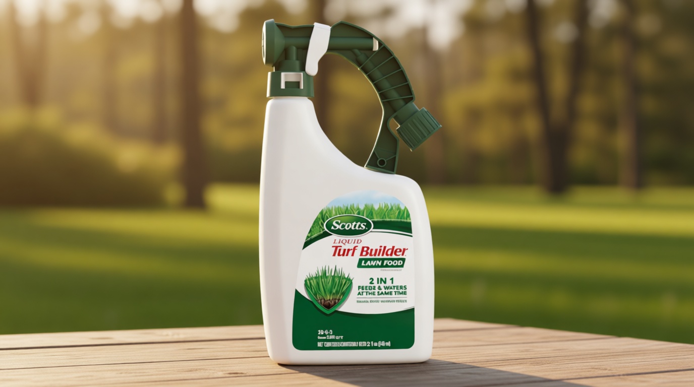 Scotts Liquid Turf Builder Lawn Food, 2,000 sq. ft.